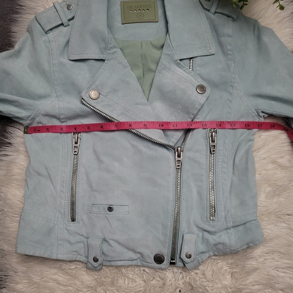 BLANKNYC Morning After Suede Moto Jacket Size Small - Picture 6 of 12